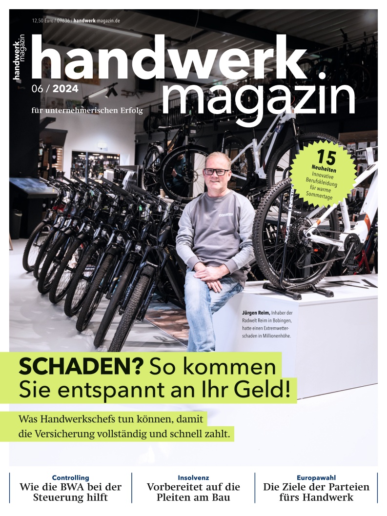 handwerk magazin - Ausgabe 6/2024 - digital