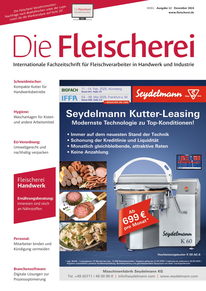 Cover Die Fleischerei 12 2024