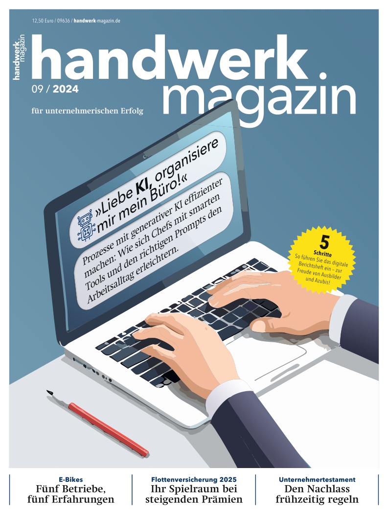 handwerk magazin - Ausgabe 9/2024