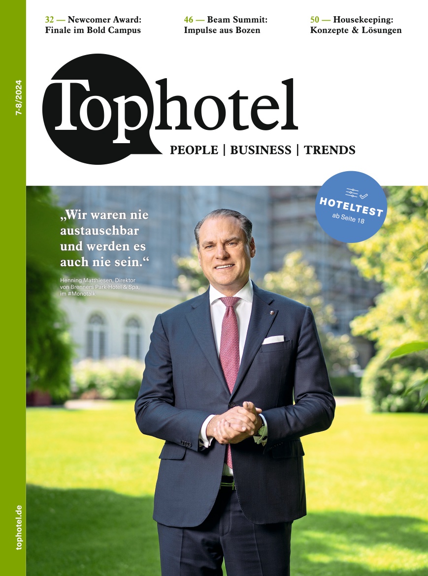 Tophotel -Ausgabe 7-8/2024 - digital