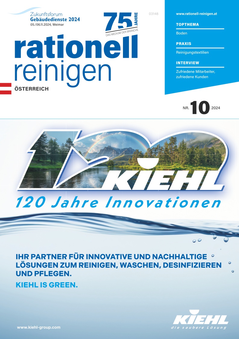 Cover rationell reinigen Österreich 10 2024