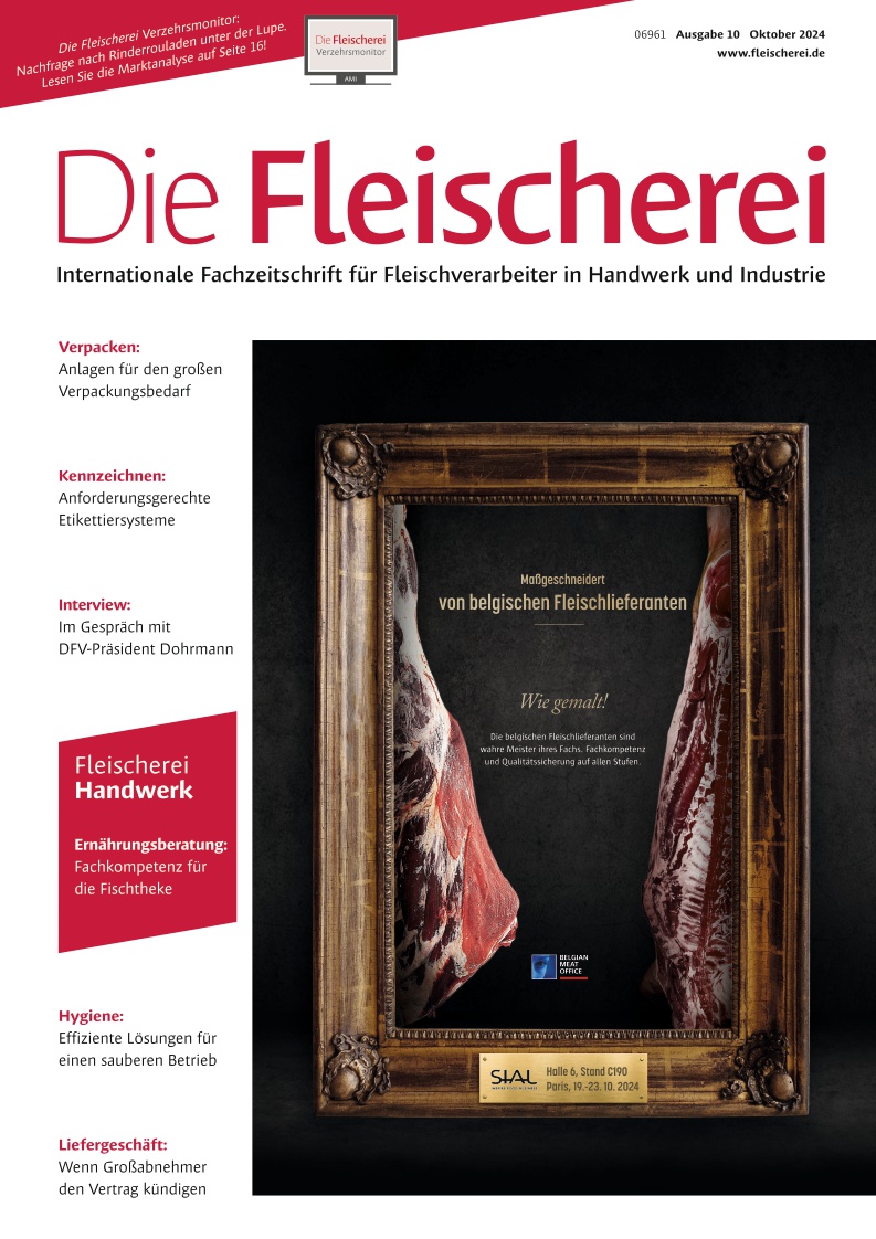 Cover Die Fleischerei 10 2024