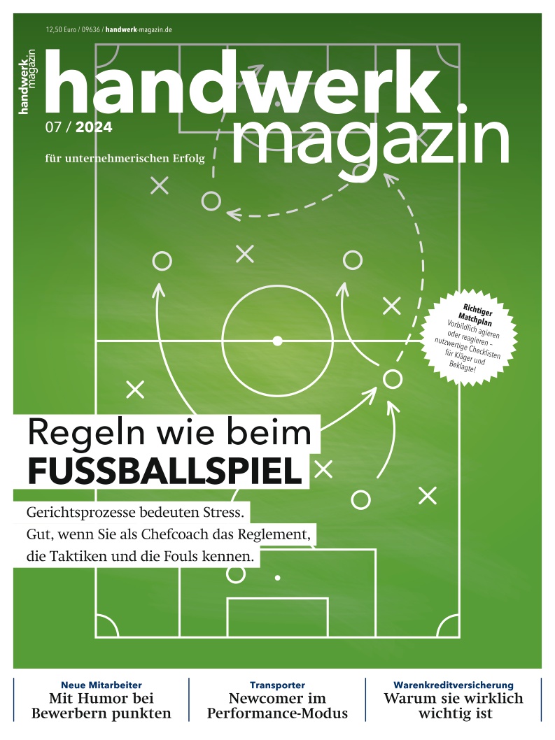 handwerk magazin - Ausgabe 7/2024 - digital