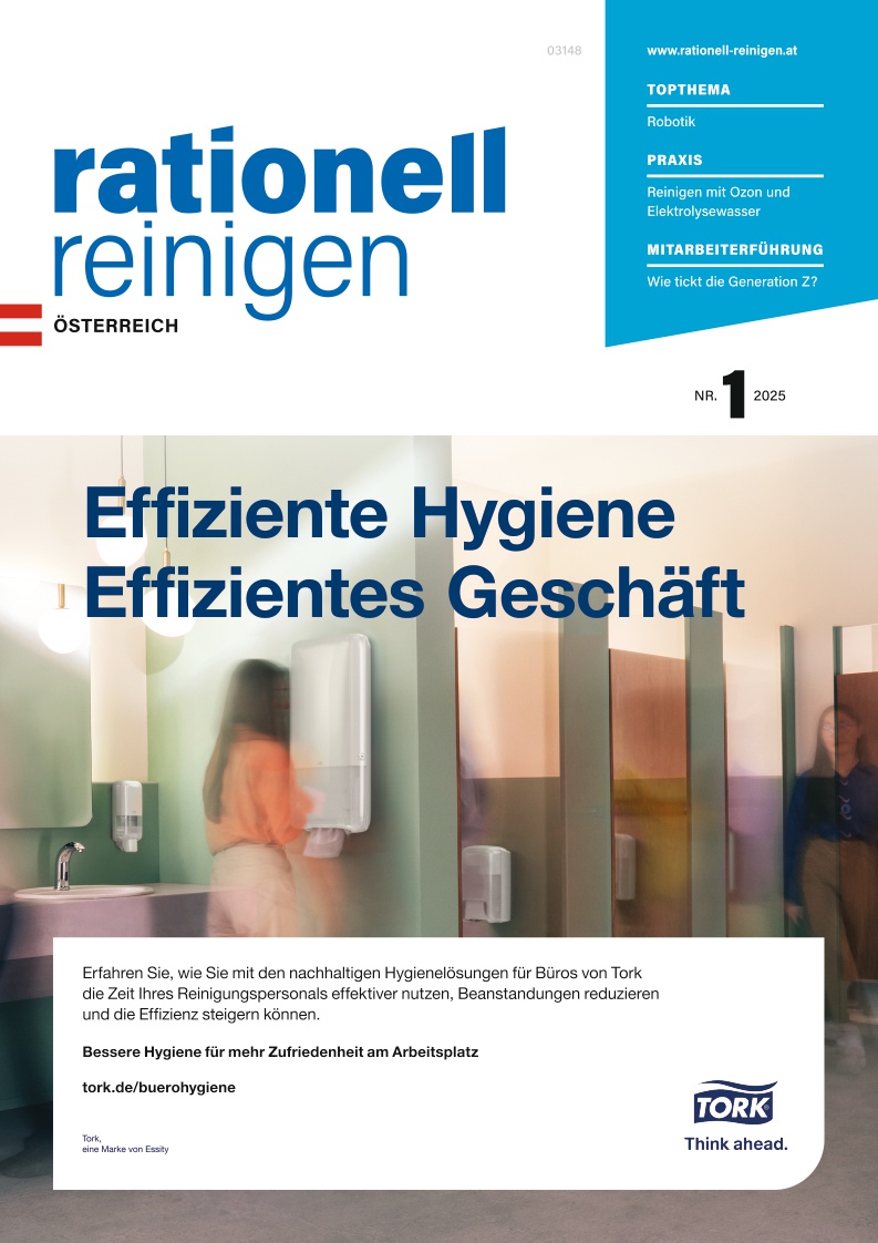 rationell reinigen Österreich - Ausgabe 1/2025 - digital