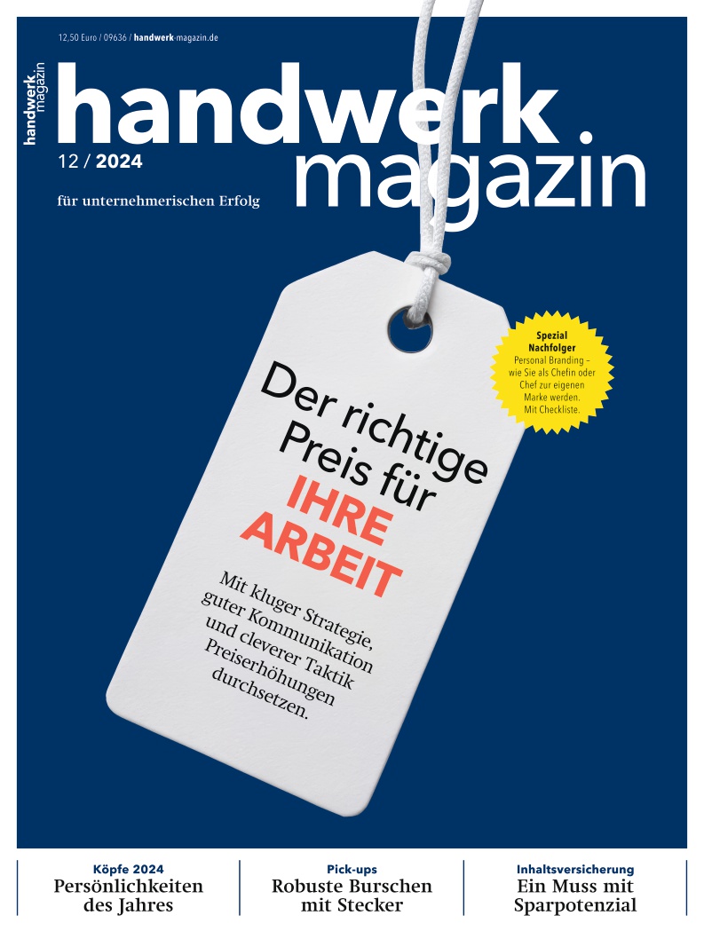 Cover handwerk magazin 12 2024