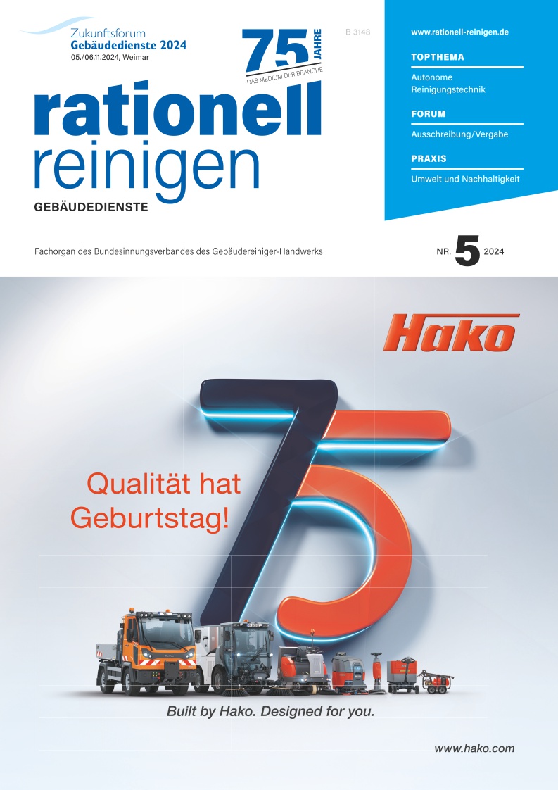 rationell reinigen - Ausgabe 5/2024 - digital